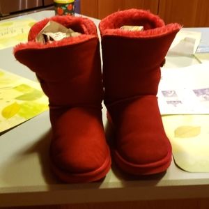 Red Ugg boots